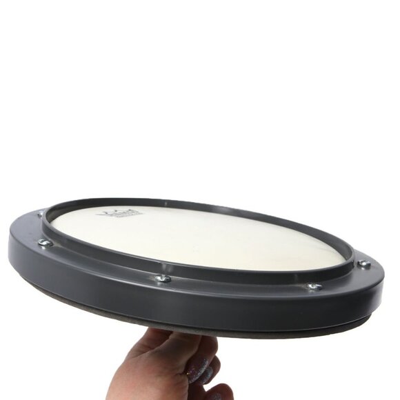 REMO Tunable Drum Practice Drum Pad Music Instrument Percussion Grey White - Picture 7 of 8